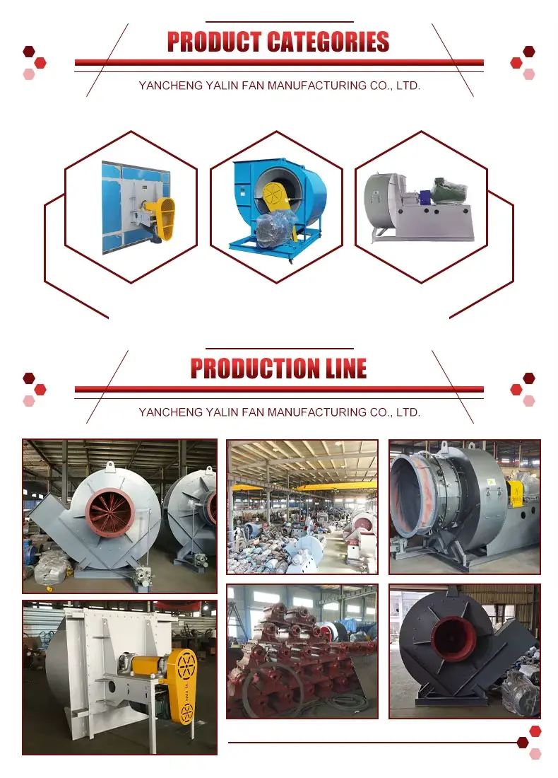 High Pressure Centrifugal Blower Fan